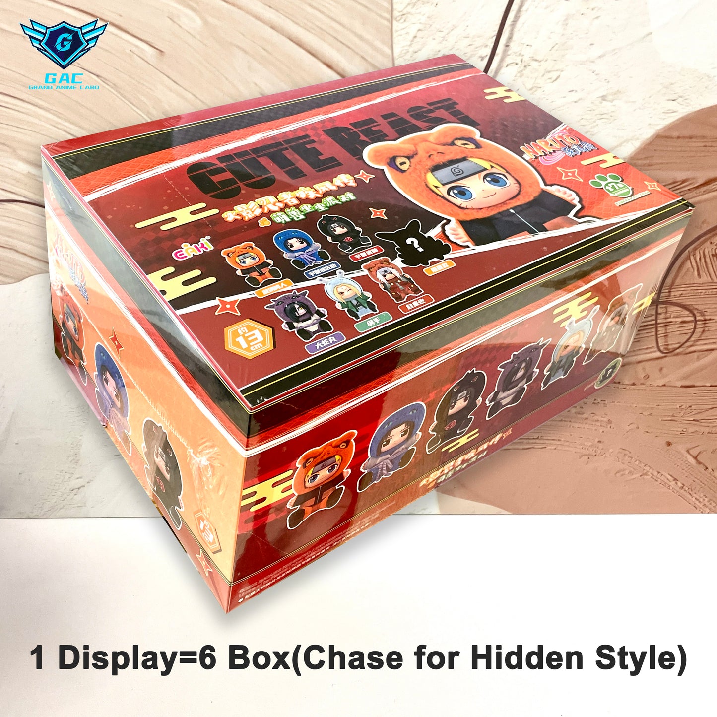 Display-Eaki Naruto Card Booster Box
