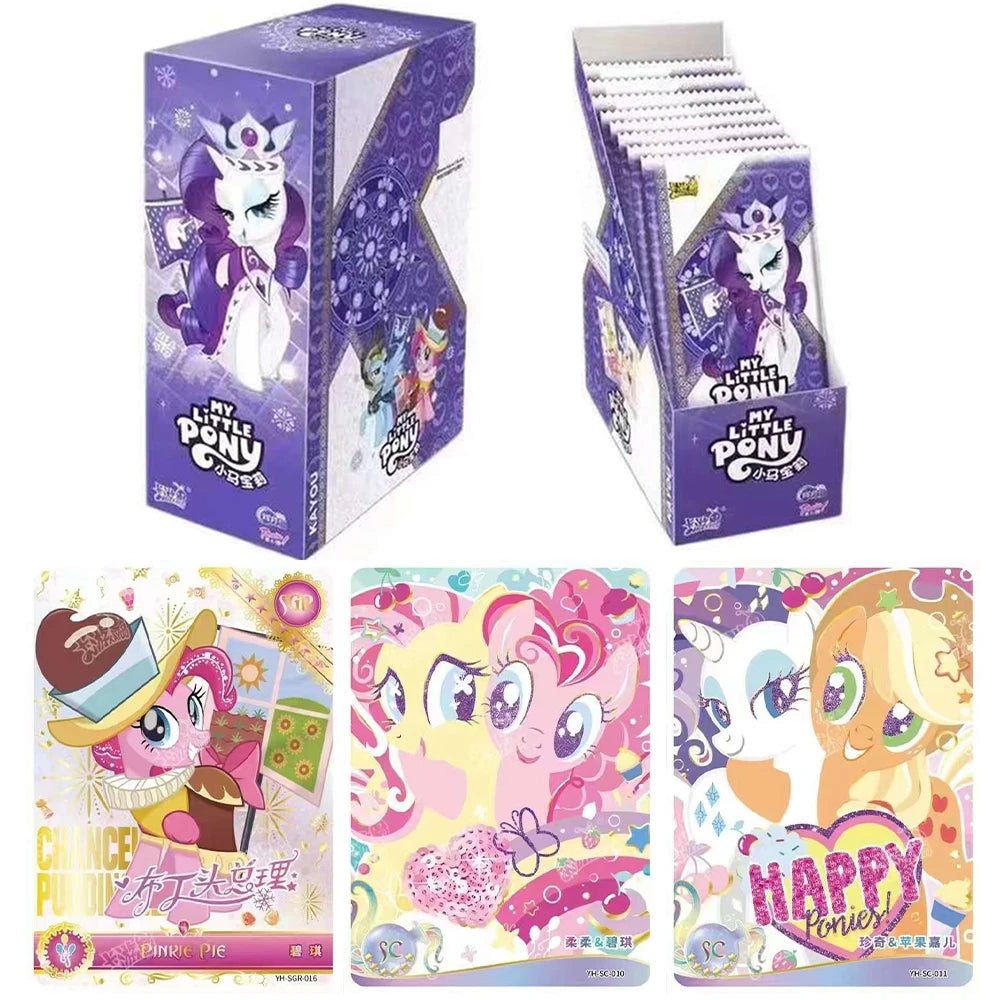 My Cards Kayou My Premium Set 1 Booster Box - 5 Packs With 30 Collectible Trading Cards Official Licensed Little Pony