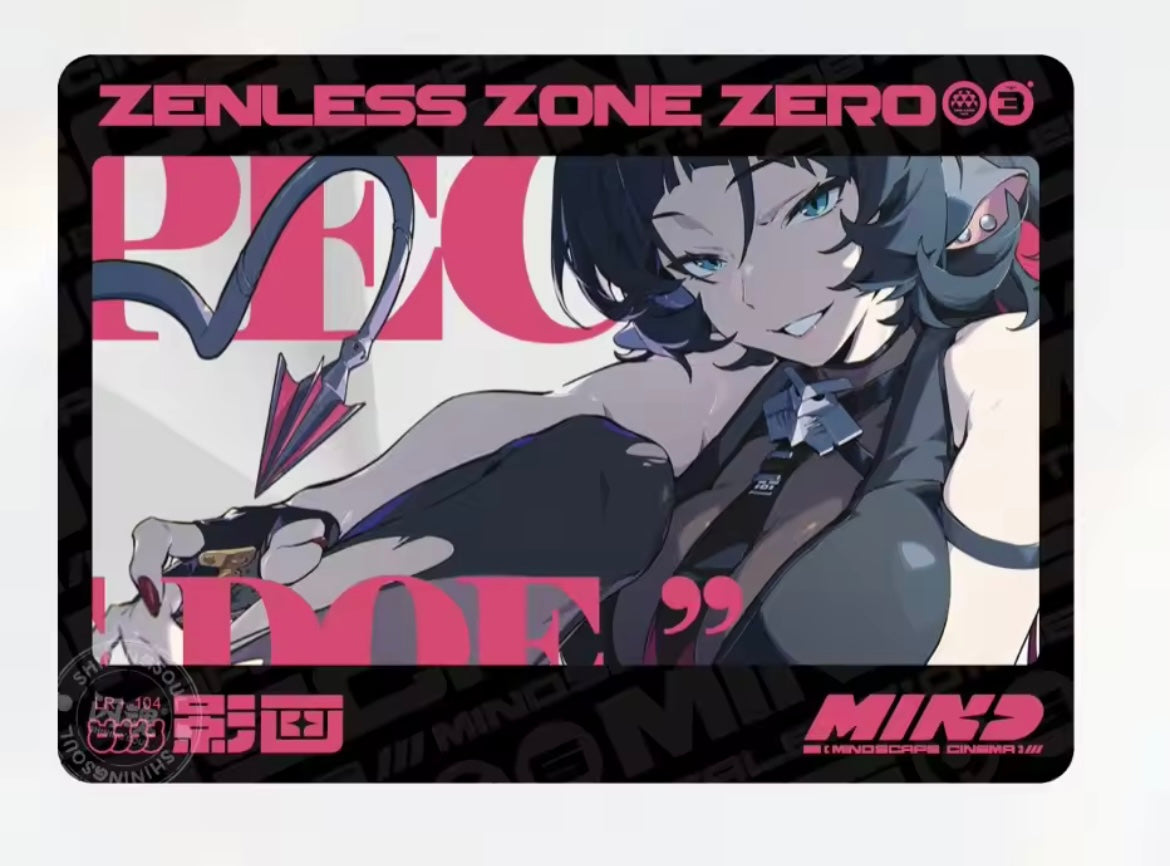Single-ShiningSoul Zenless Zone Zero LR☆  Card