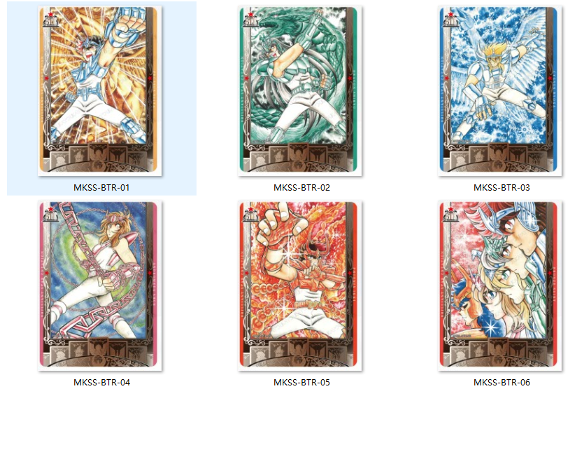 Set - Saint Seiya SA/LR🌟/LSR🌟/BTR/SGR/BUR/BP/UR/PR/AR/SSR/SR/R/MR/UTR/BMR/SR🌟/R🌟/MR/ HE/Card  Full Set