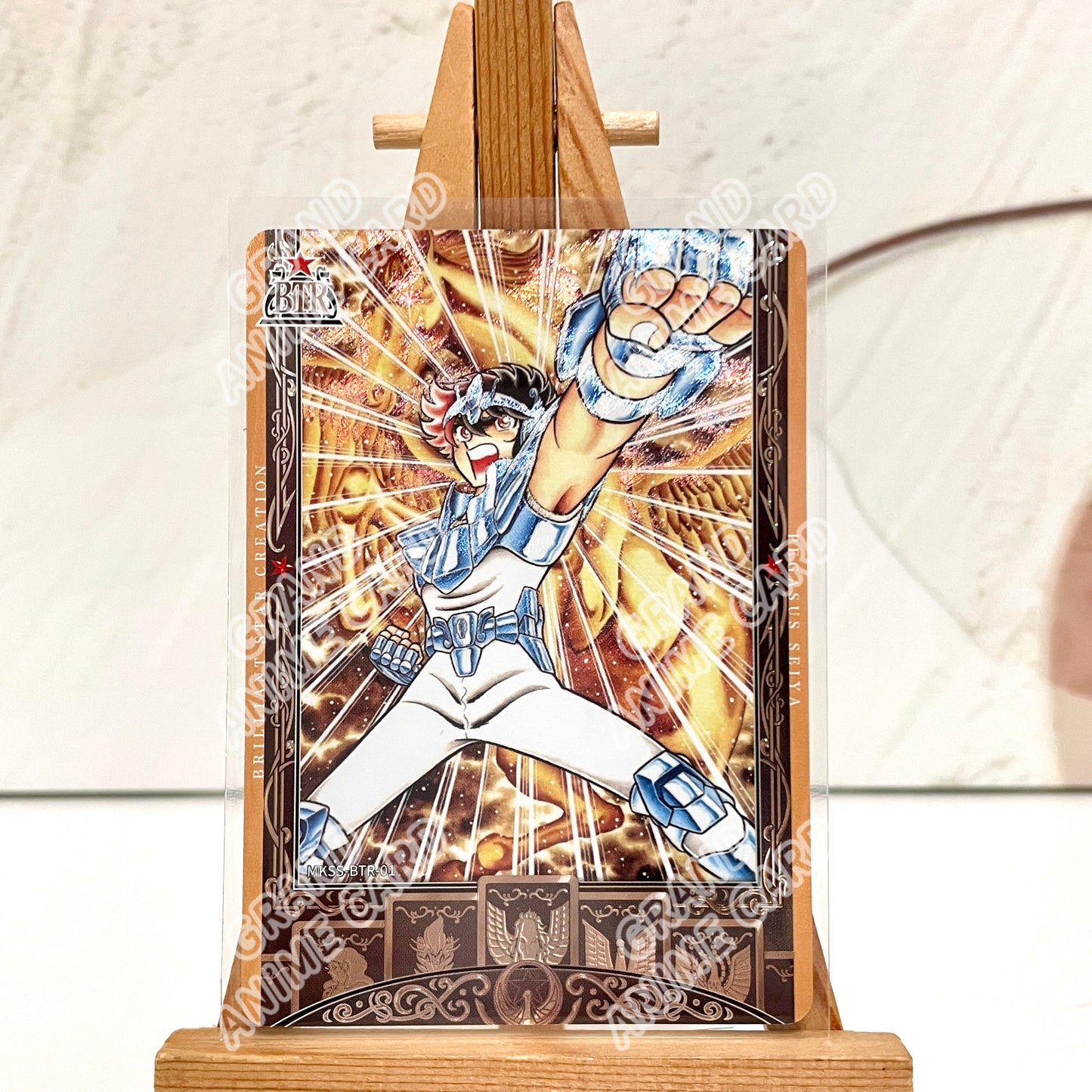 BTR - Kayou Saint Seiya Card BTR Serial BTR 001-014 Limited Edition