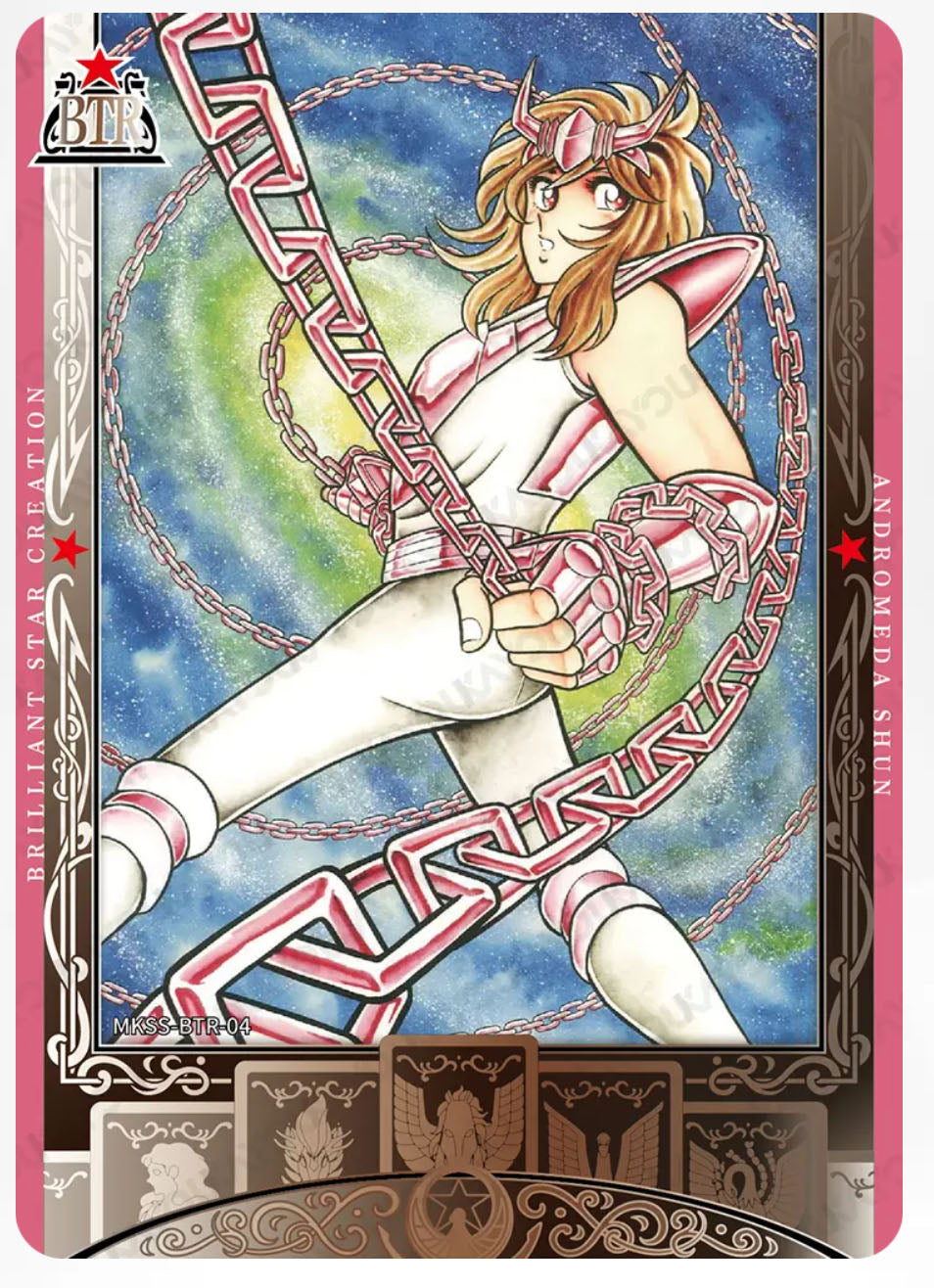 BTR - Kayou Saint Seiya Card BTR Serial BTR 001-014 Limited Edition