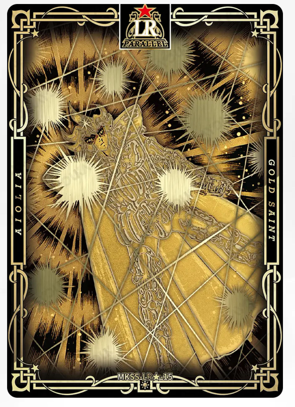 LR🌟 - Kayou Saint Seiya Manga Edition Collectible Card Star Pack LR🌟 Serial 01-24 Limited Edition