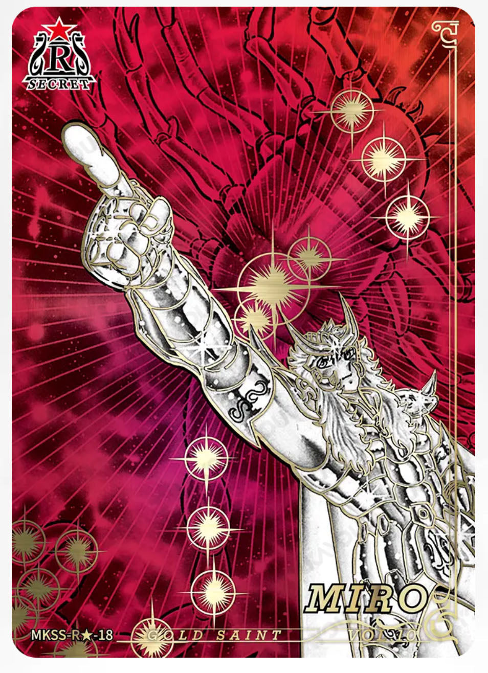 R🌟 - Kayou Saint Seiya Manga Edition Collectible Card Star Pack R🌟 Serial 01-24 Limited Edition