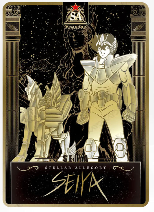 SA - Kayou Saint Seiya Manga Edition Collectible Card Star Pack SA Serial SA 01-17 Limited Edition