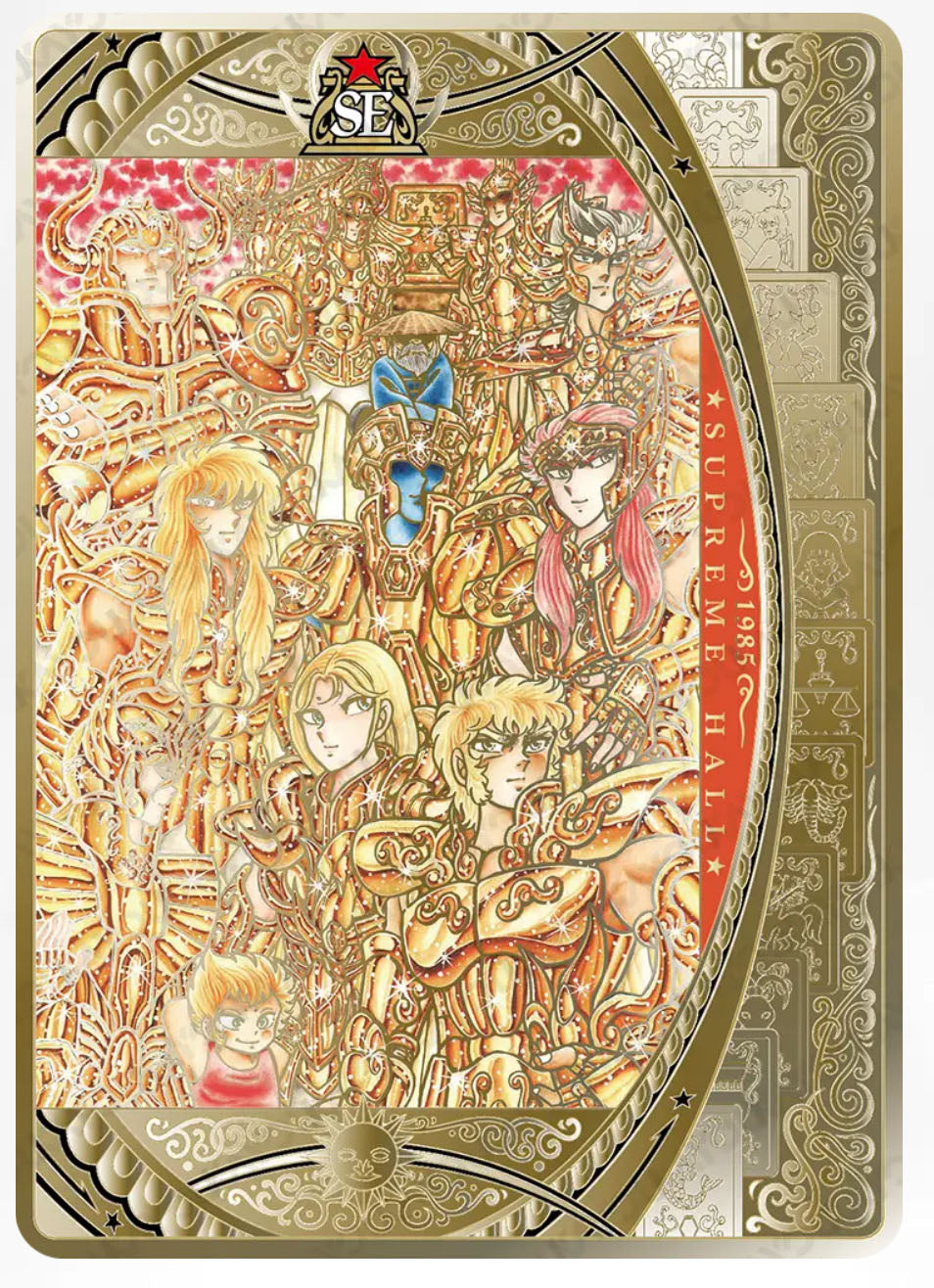 SE Limited - Kayou Saint Seiya SE★Limited99 No.001-005 Rare SE Card