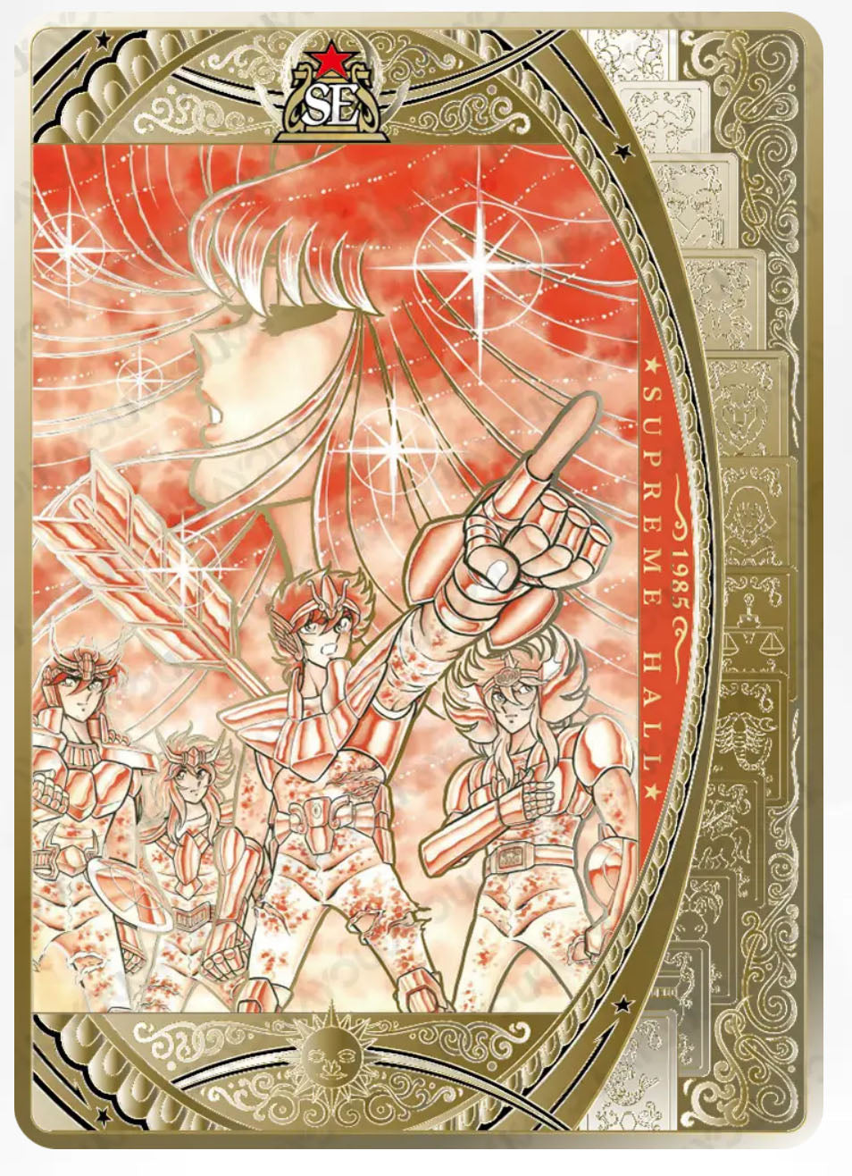 SE Limited - Kayou Saint Seiya SE★Limited99 No.001-005 Rare SE Card