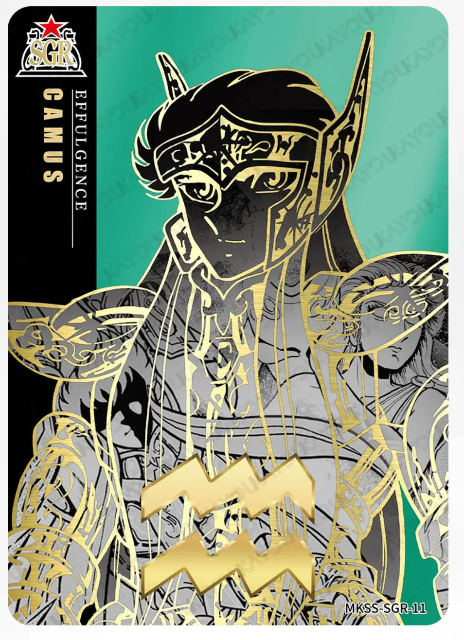 SGR - Kayou Saint Seiya Manga Edition Collectible Card Star Pack SGR Serial 01-12 Limited Edition