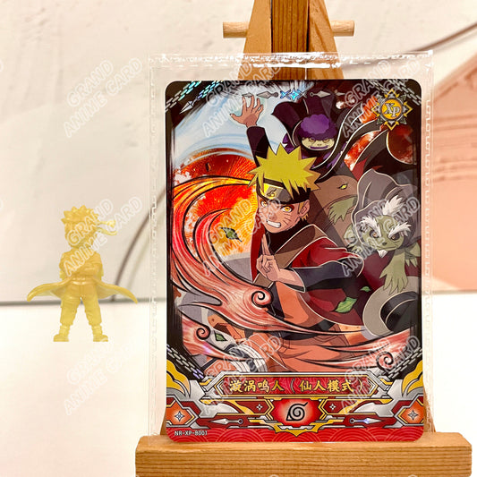 XP-KAYOU Naruto Wave 2 Robber Figurine and Card