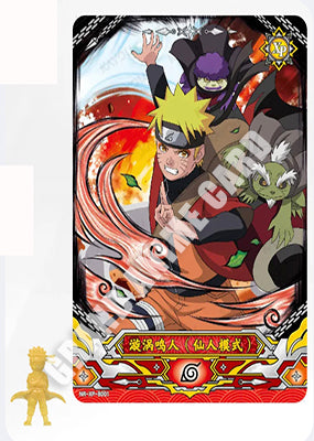 XP-KAYOU Naruto Wave 2 Robber Figurine and Card