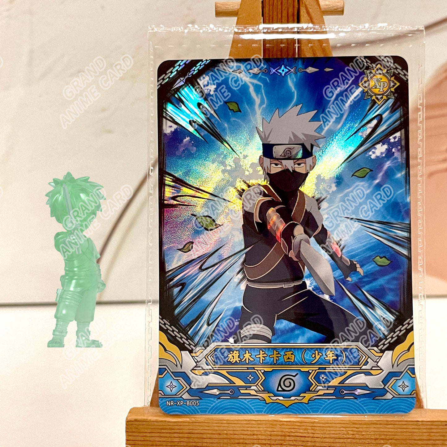 XP-KAYOU Naruto Wave 2 Robber Figurine and Card