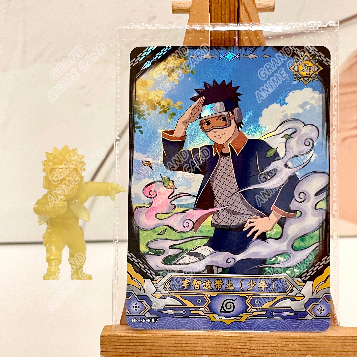 XP-KAYOU Naruto Wave 2 Robber Figurine and Card