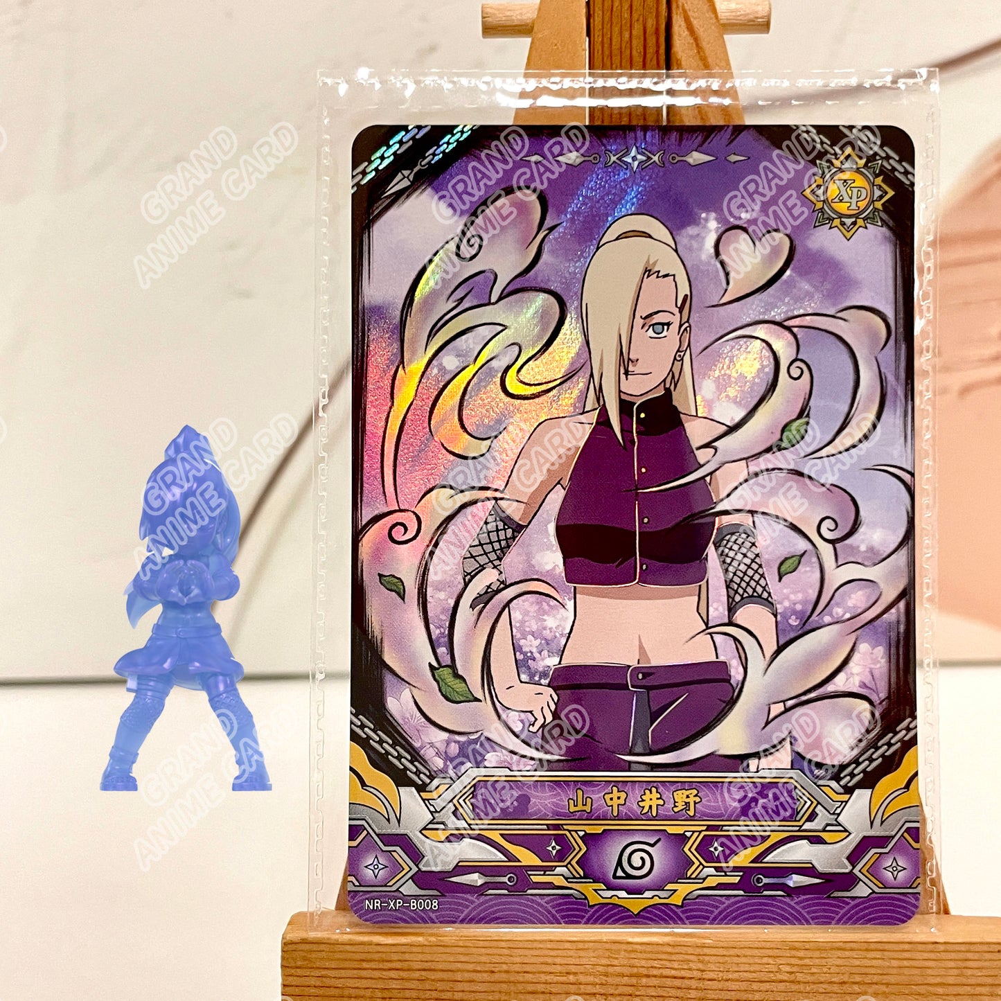 XP-KAYOU Naruto Wave 2 Robber Figurine and Card