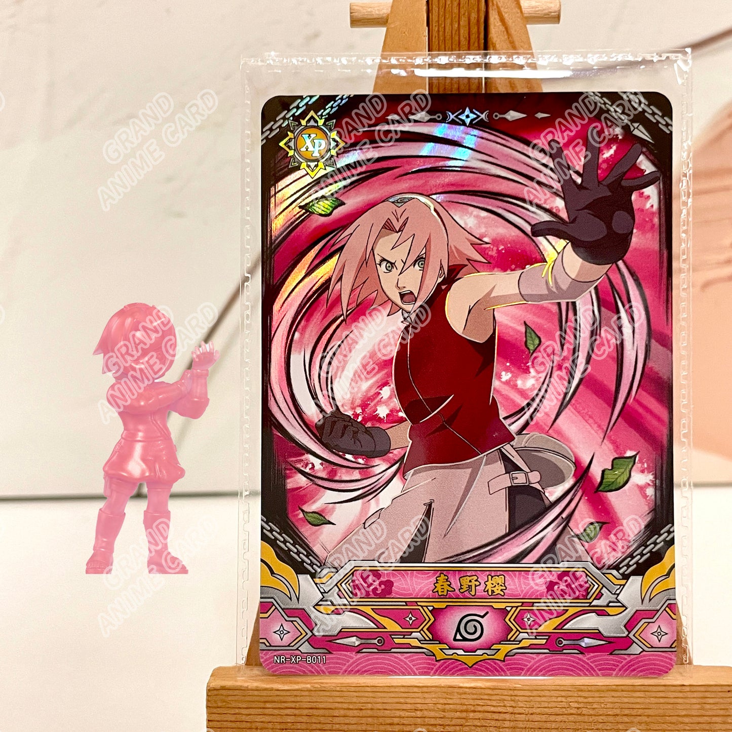 XP-KAYOU Naruto Wave 2 Robber Figurine and Card
