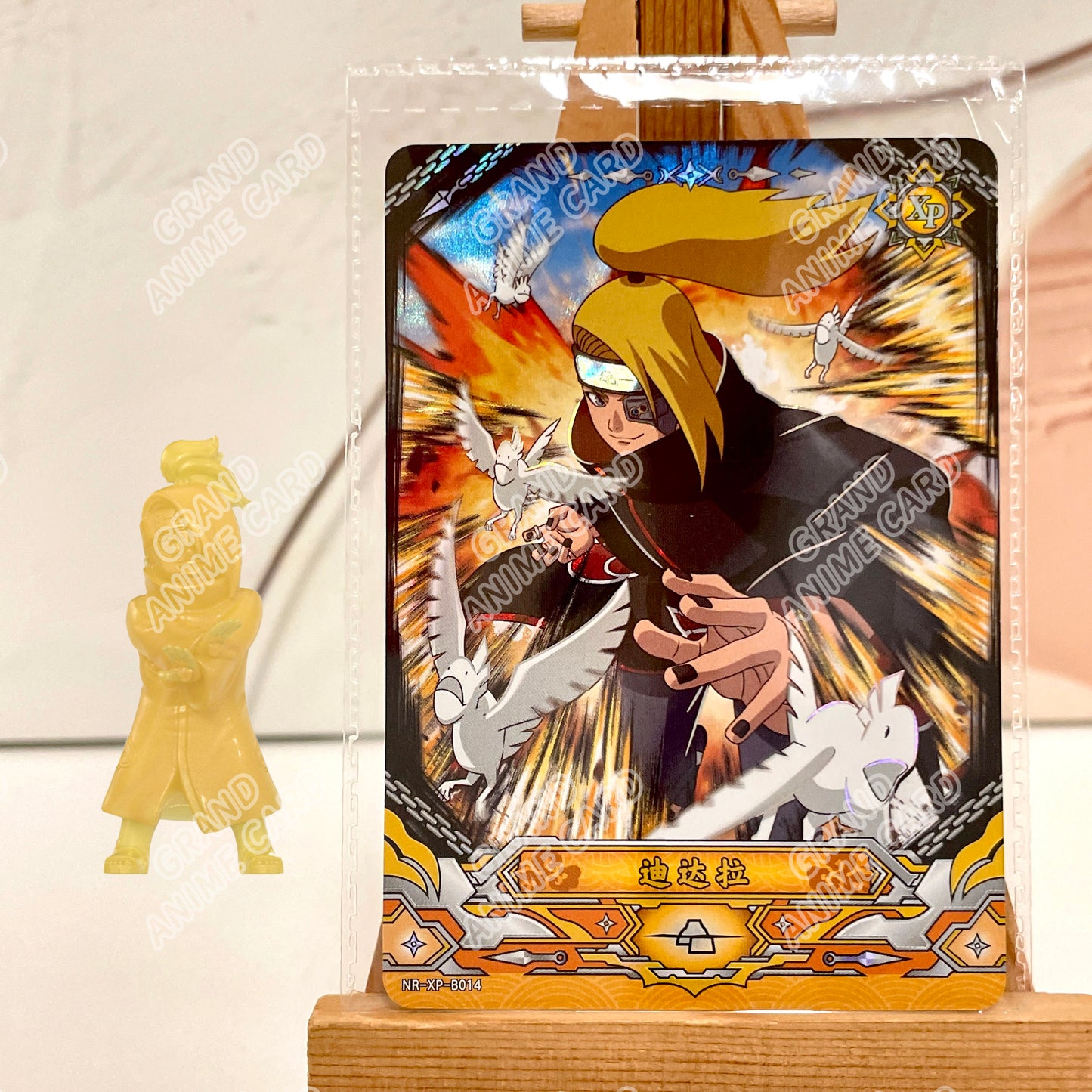 XP-KAYOU Naruto Wave 2 Robber Figurine and Card