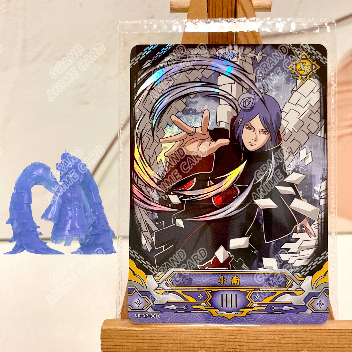 XP-KAYOU Naruto Wave 2 Robber Figurine and Card