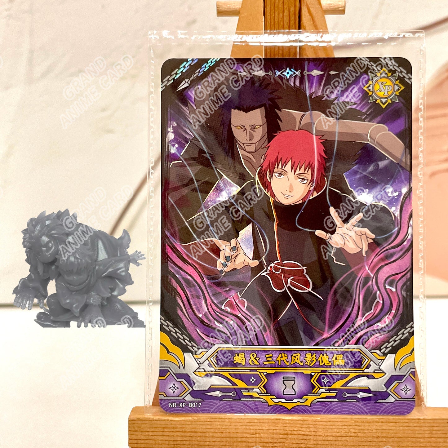 XP-KAYOU Naruto Wave 2 Robber Figurine and Card