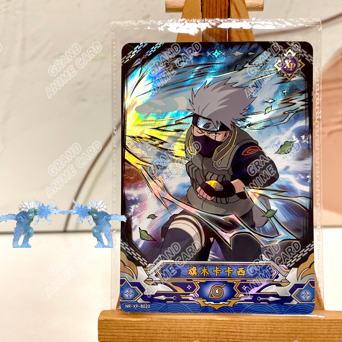 XP-KAYOU Naruto Wave 2 Robber Figurine and Card