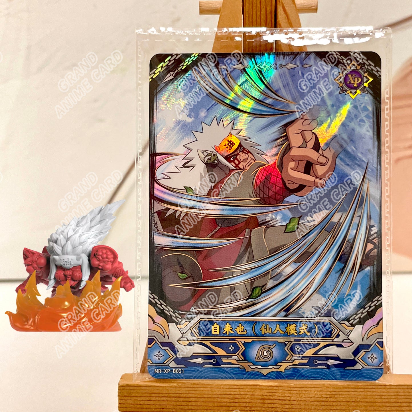 XP-KAYOU Naruto Wave 2 Robber Figurine and Card