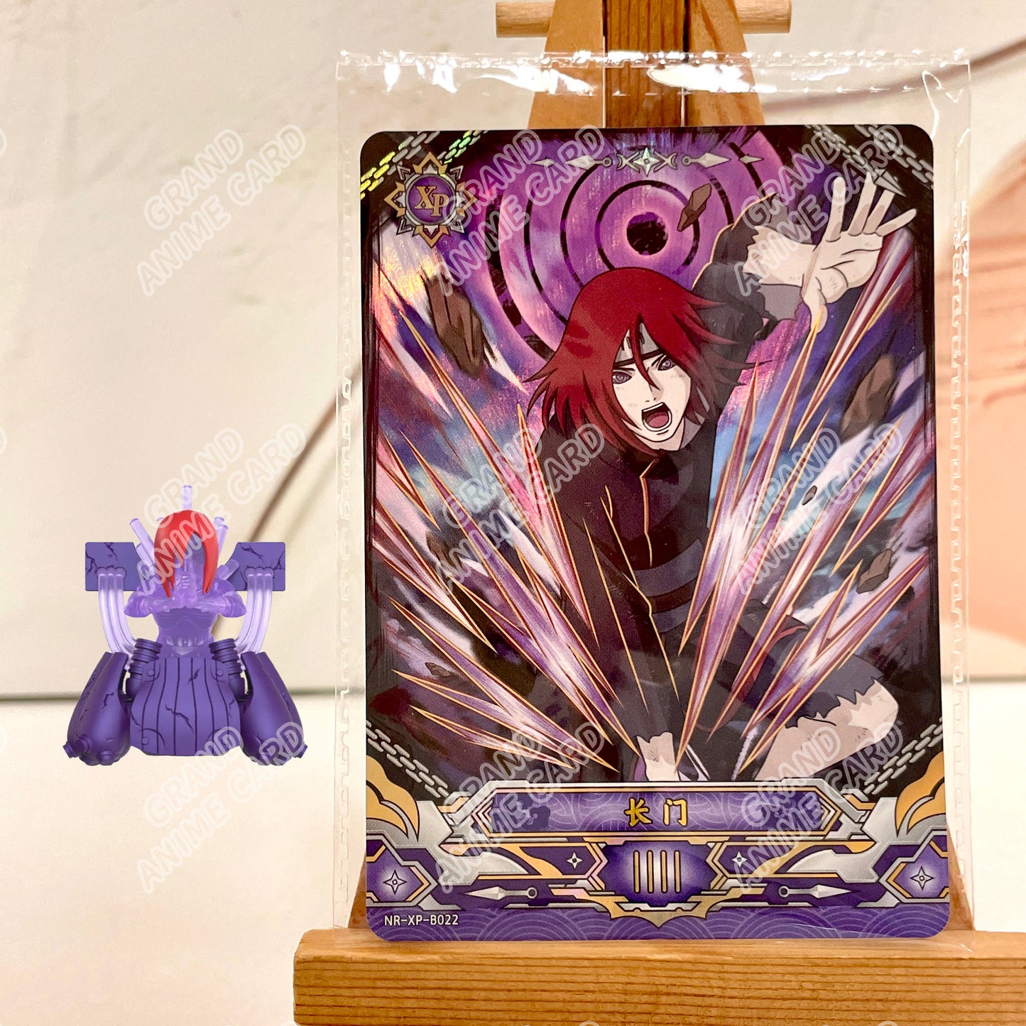 XP-KAYOU Naruto Wave 2 Robber Figurine and Card
