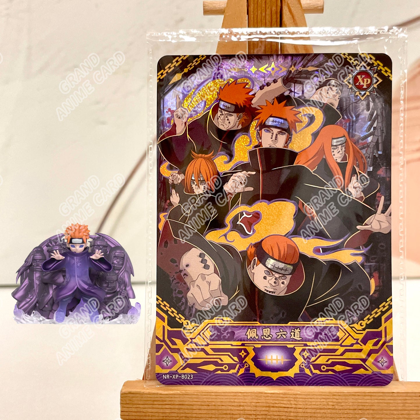 XP-KAYOU Naruto Wave 2 Robber Figurine and Card
