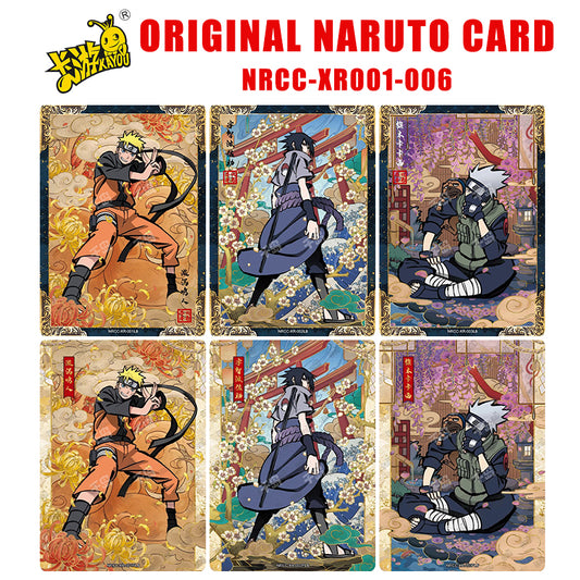 NRCC XR-Kayou Naruto Card ALL NRCC XR 001-006 Limited Edition