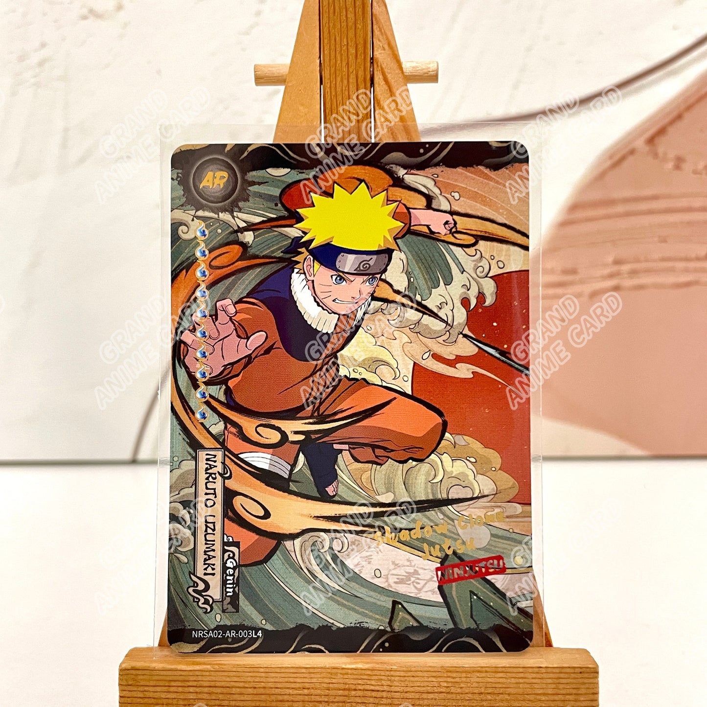T4W7 English‑Version Kayou Naruto Single Card