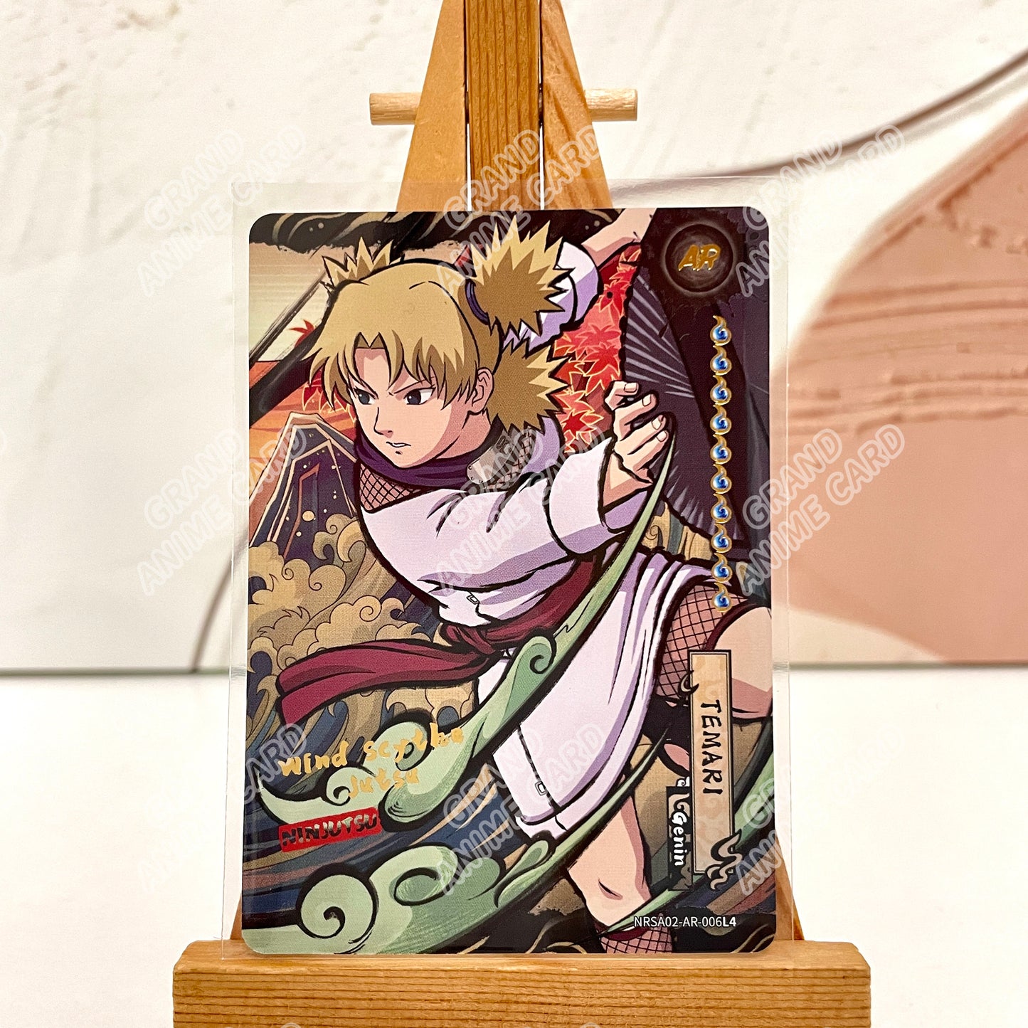 T4W7 English‑Version Kayou Naruto Single Card