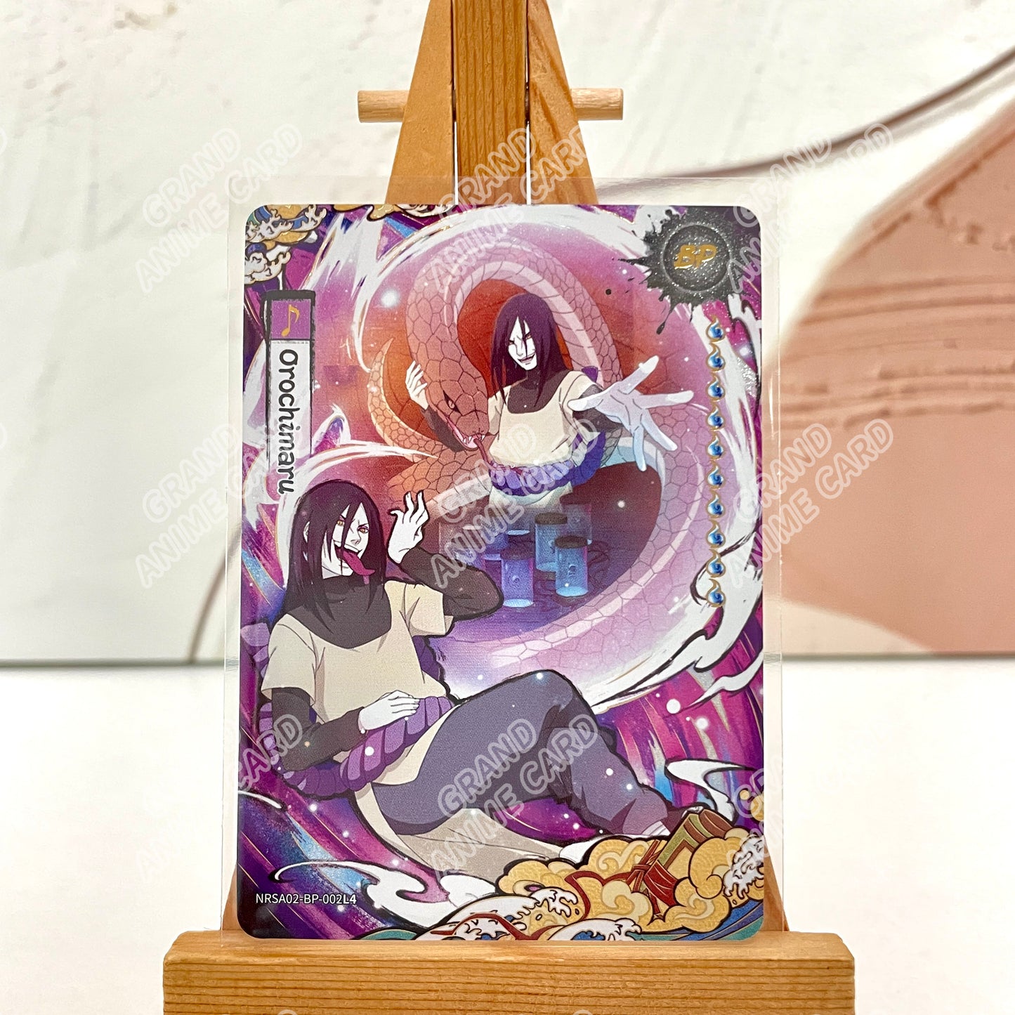 T4W7 English‑Version Kayou Naruto Single Card