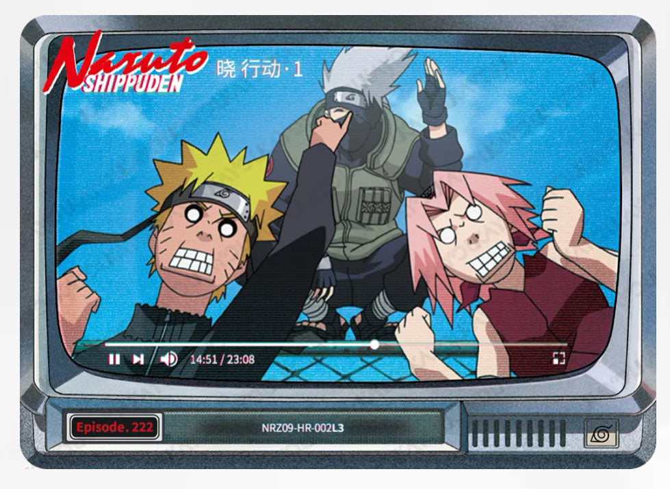 HR - Kayou Naruto Card W8T4  W9T4 HR Series 01~20 Single Card