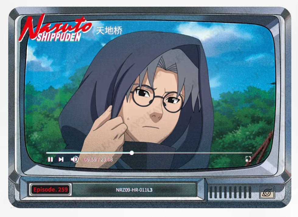 HR - Kayou Naruto Card W8T4  W9T4 HR Series 01~20 Single Card