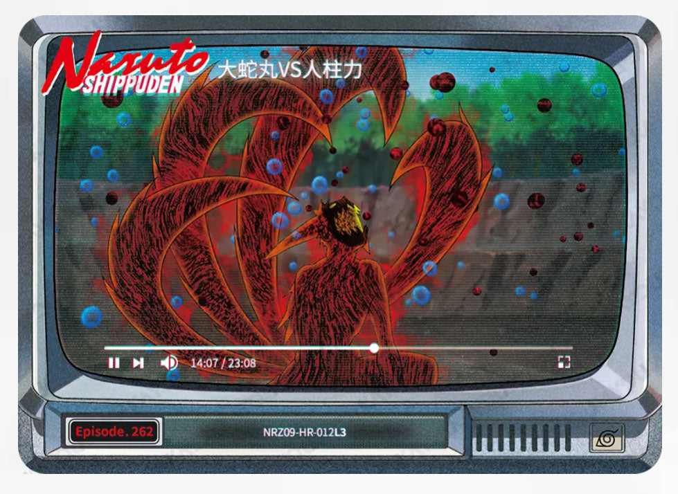 HR - Kayou Naruto Card W8T4  W9T4 HR Series 01~20 Single Card