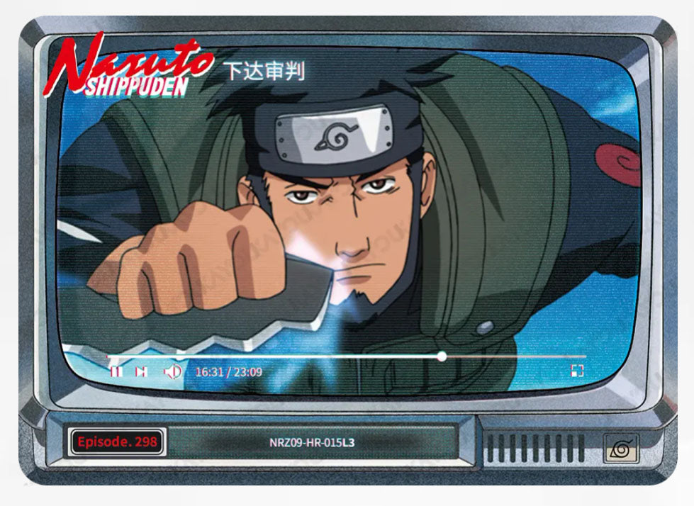 HR - Kayou Naruto Card W8T4  W9T4 HR Series 01~20 Single Card