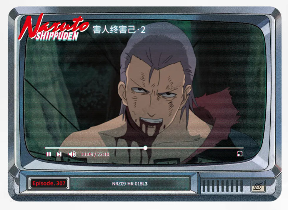 HR - Kayou Naruto Card W8T4  W9T4 HR Series 01~20 Single Card