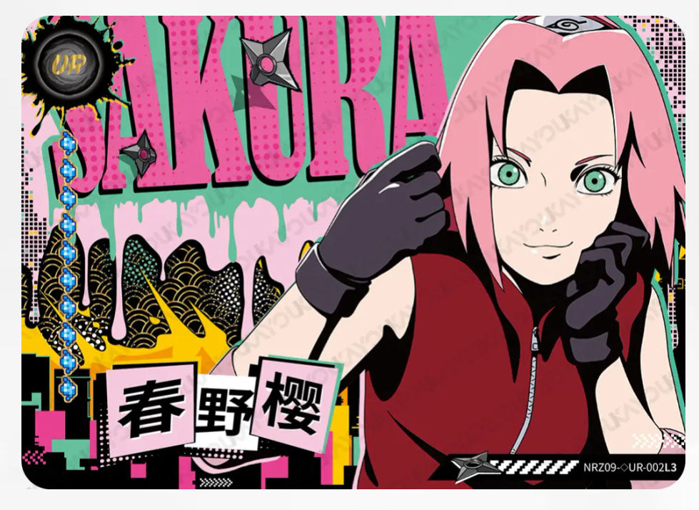 UR/◇UR - Kayou Naruto Card Non-Graded W9T2 UR 01-15/Z07-UR 01-15/Z08-◇UR 01-10/Z08-UR 01-15/Z09-◇UR 01-12/Z09-UR 01-24