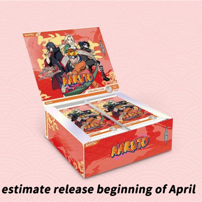 Display-Kayou Naruto Card English Version Original Box Serial Display-Kayou Naruto Card English Version Original Box Serial