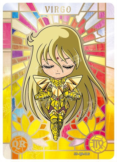 QR - Kayou Saint Seiya Card QR001-QR037 & Heterochrosis QR013-024 Serial Set