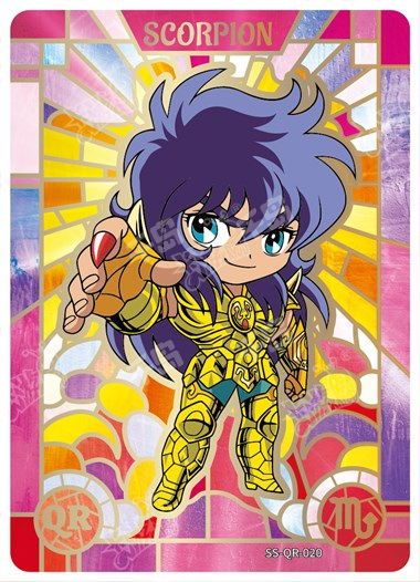 QR - Kayou Saint Seiya Card QR001-QR037 & Heterochrosis QR013-024 Serial Set