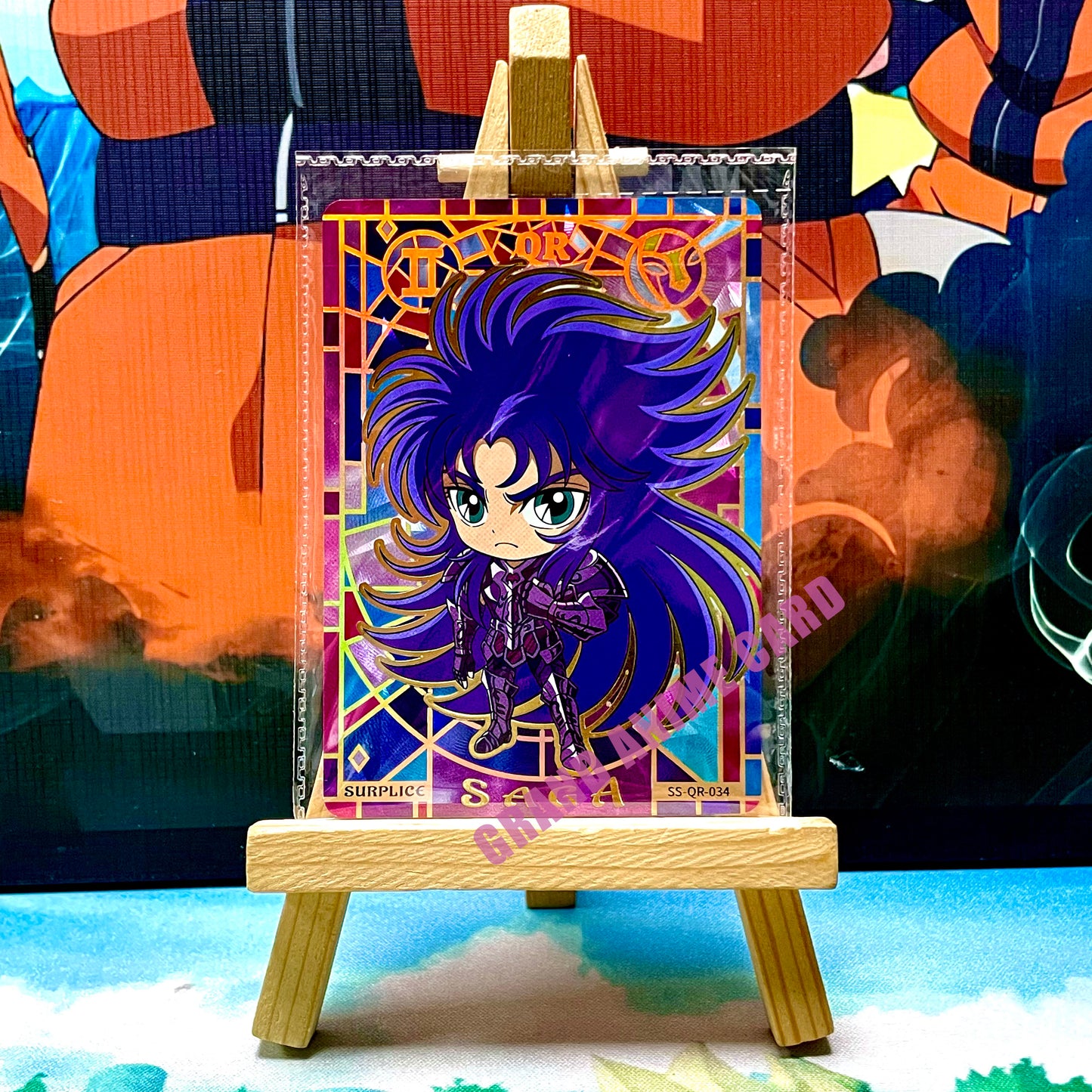 QR - Kayou Saint Seiya Card QR001-QR037 & Heterochrosis QR013-024 Serial Set