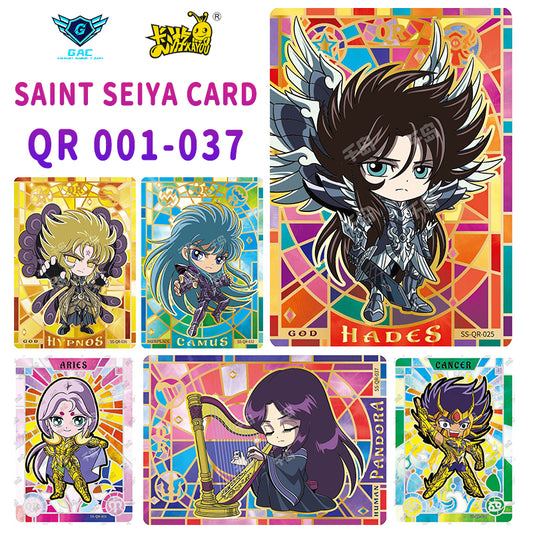 QR - Kayou Saint Seiya Card QR001-QR037 & Heterochrosis QR013-024 Serial Set