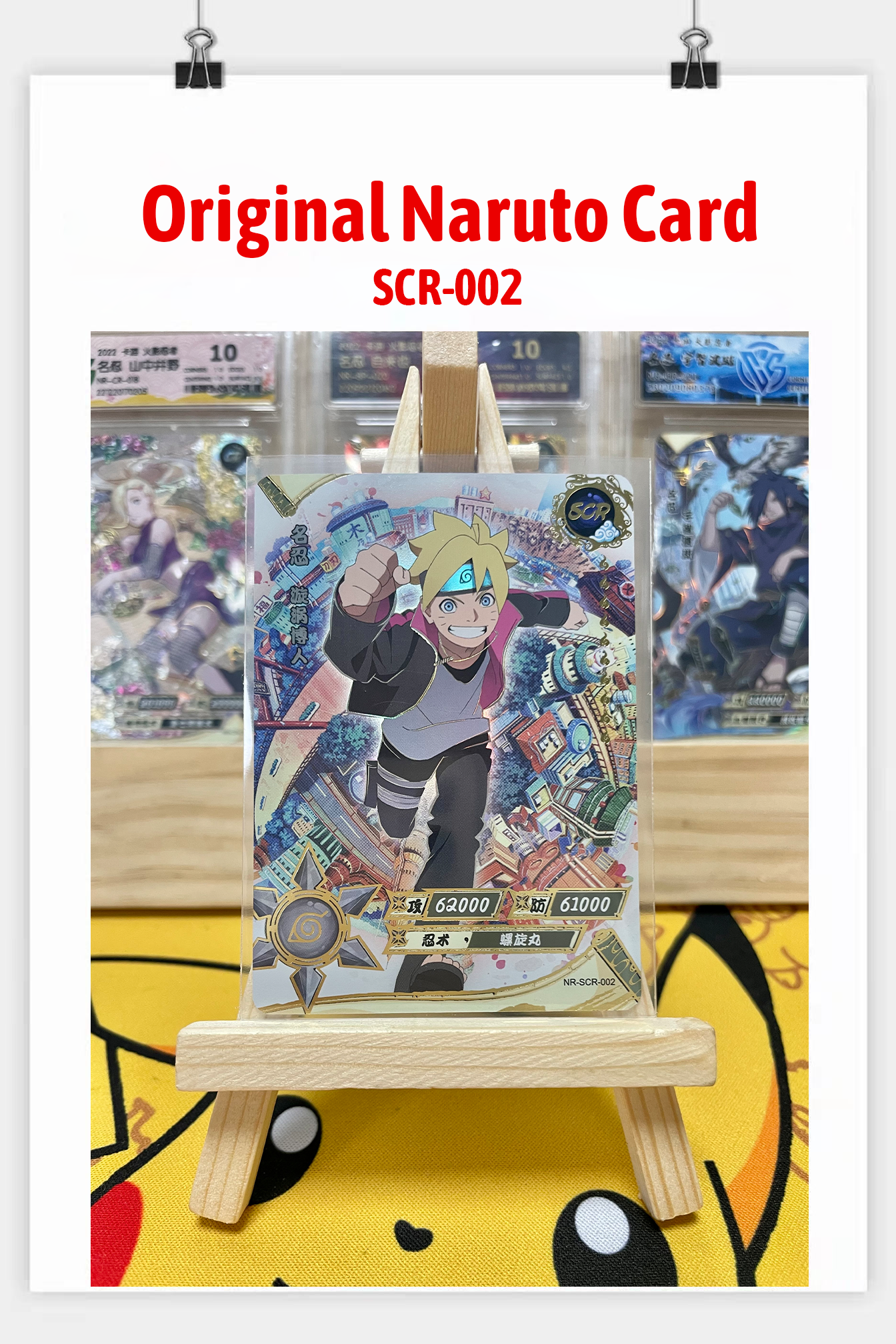 SCR - Naruto Card Rare SCR Serial