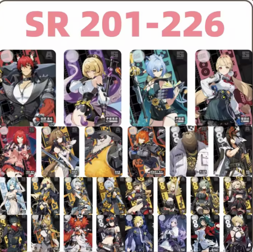 Set -ShiningSoul Zenless Zone Zero LR Card Set