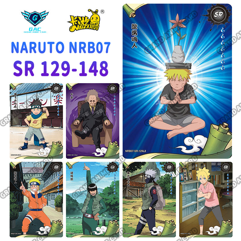 Set - Kayou Naruto Card Full Series BP/NR/CR/MR/GP/SP/OR/UR/SSR/TGR/TR...All Set