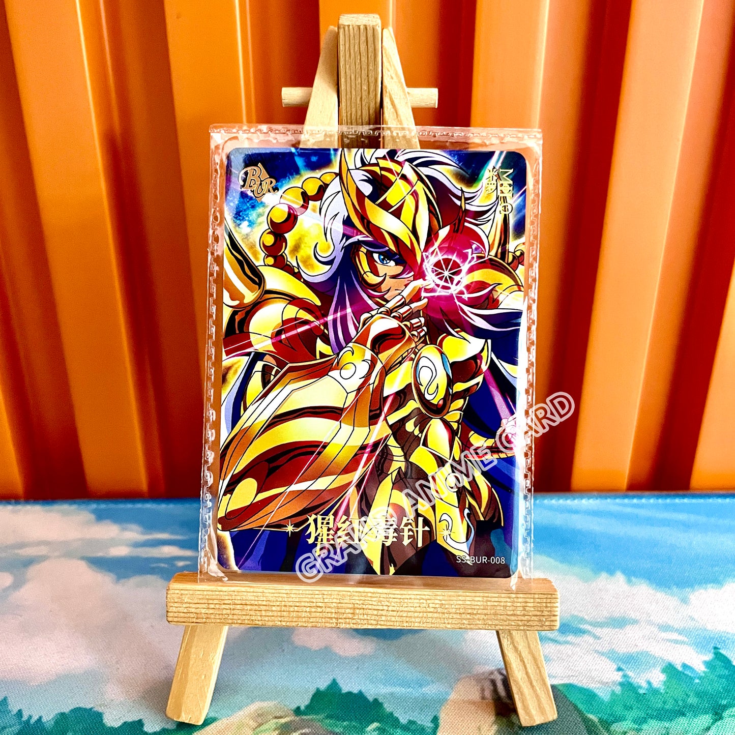 BUR - Kayou Saint Seiya Card BUR Serial BUR 001-017 Limited Edition