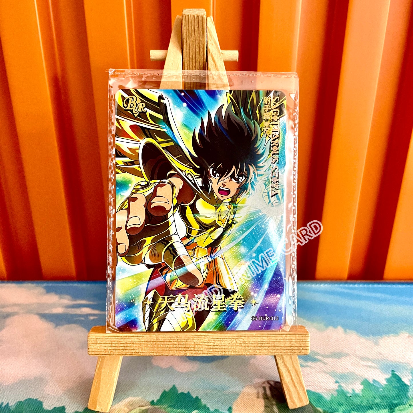 BUR - Kayou Saint Seiya Card BUR Serial BUR 001-017 Limited Edition