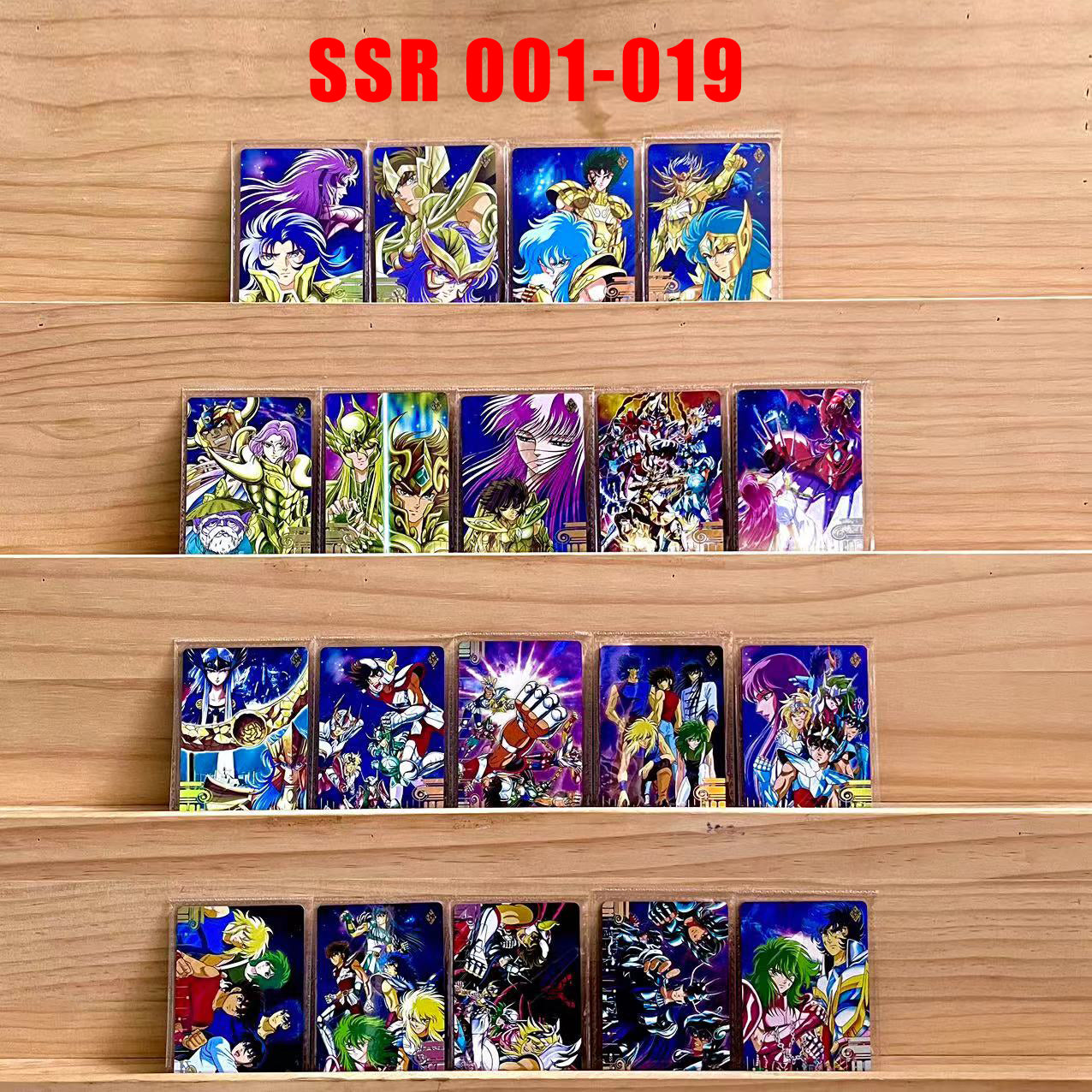 Set - Saint Seiya BP/UR/PR/AR/SSR/SR/R Card  Full Set