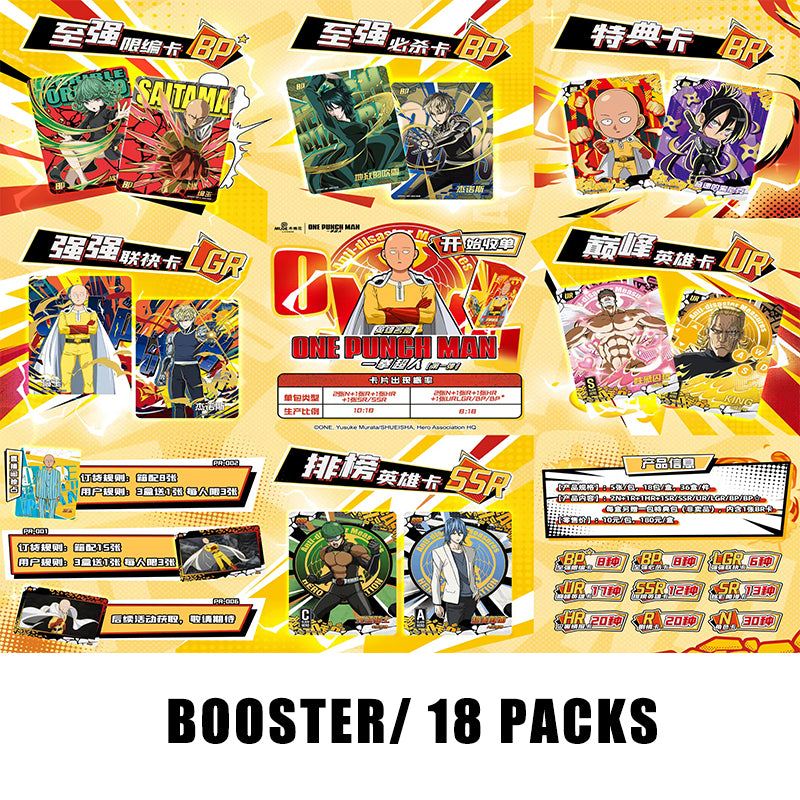 Booster-Kayou One Punch Man Box Collection Card GRAND ANIME CARD Booster-Kayou One Punch Man Box Collection Card GRAND ANIME CARD