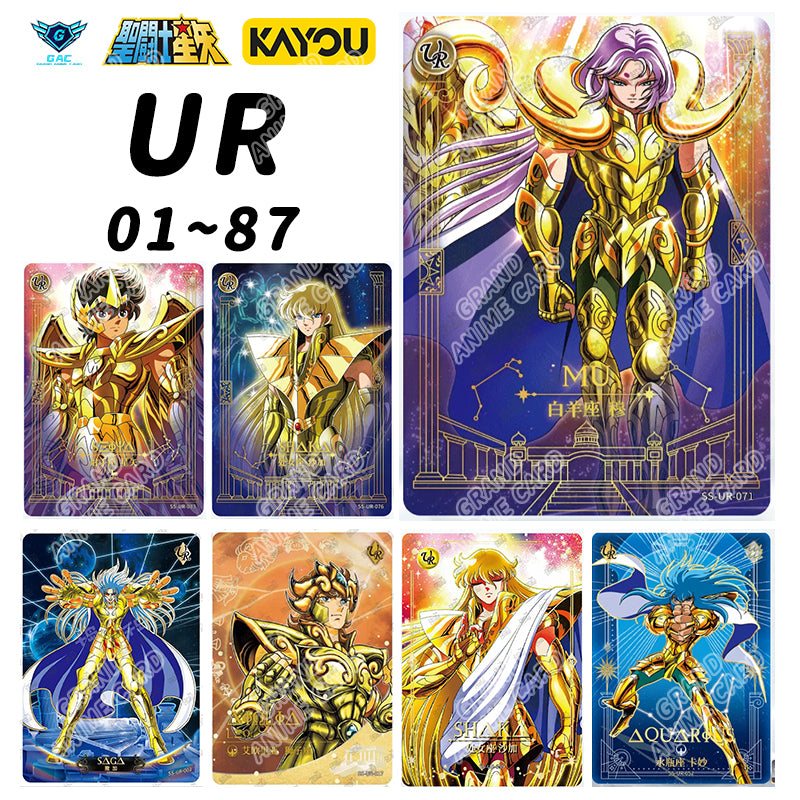 UR - Kayou Saint Seiya Card UR001-UR087 Serial Set Include Limited Edition