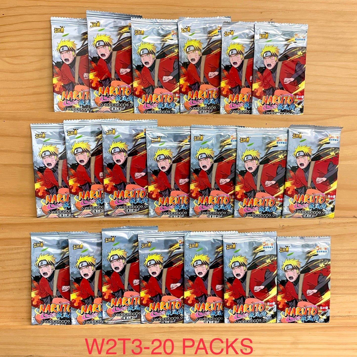 Booster Pack-Kayou Naruto Card Original Box Serial