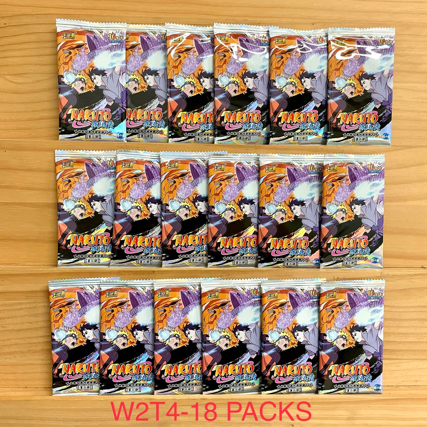 Booster Pack-Kayou Naruto Card Original Box Serial